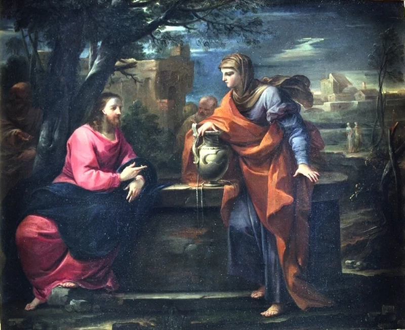 Cristo e la Samaritana - Musée des beaux, arts de Brest
